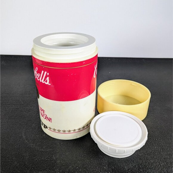 Campbell's Soup Vintage Soup is Good Food/La Soupe C'est si bon 12 oz THERMOS - Picture 3 of 4